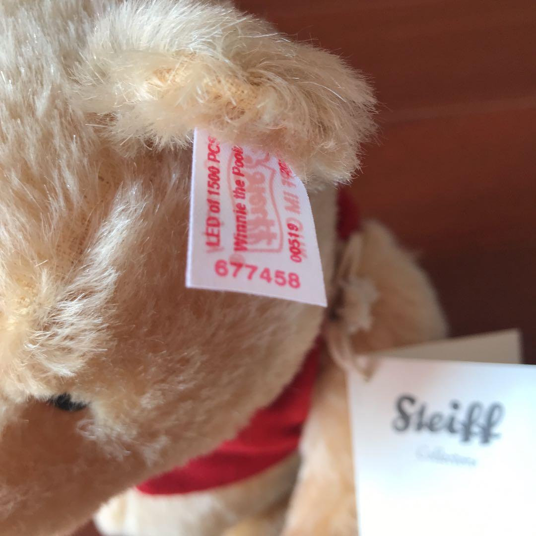 シュタイフ　プーさん　6774458  生産数1500体　2012年