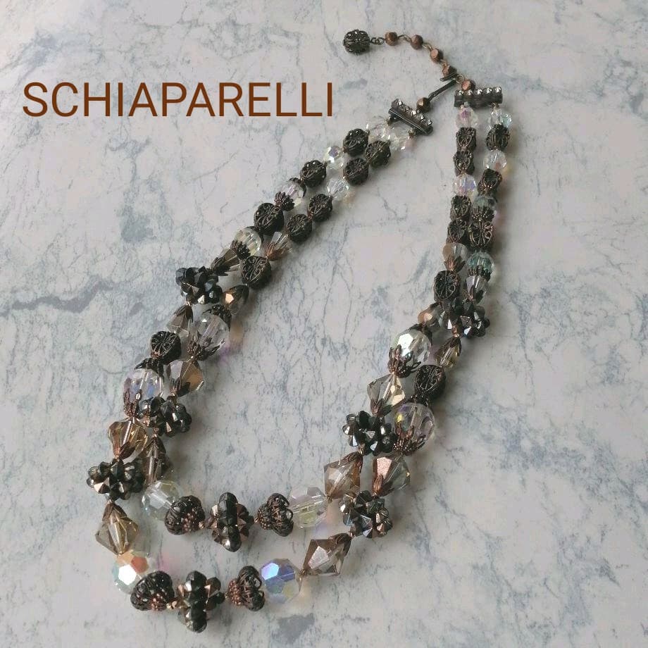 スキャパリ　ネックレス　ビンテージジュエリー