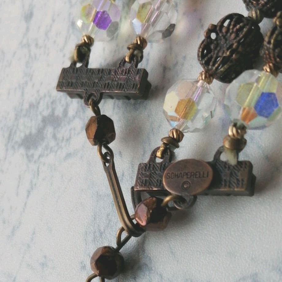 スキャパリ　ネックレス　ビンテージジュエリー