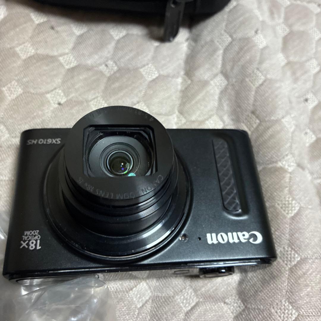 439【動作確認済み美品】Canon powershot SX610HSブラック
