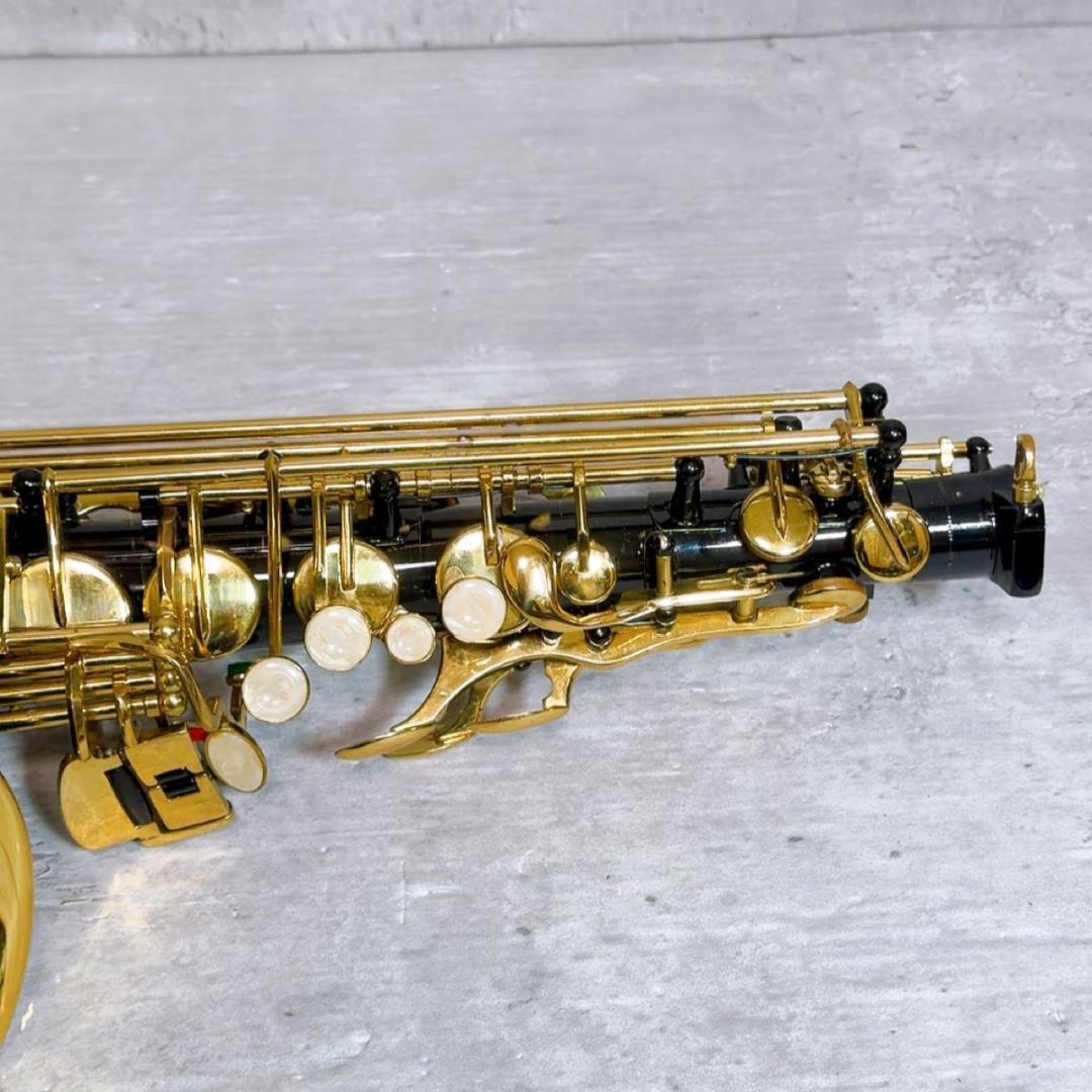 良品! アルトサックス　黒 ゴールド　管楽器　ノーブランド　ケース