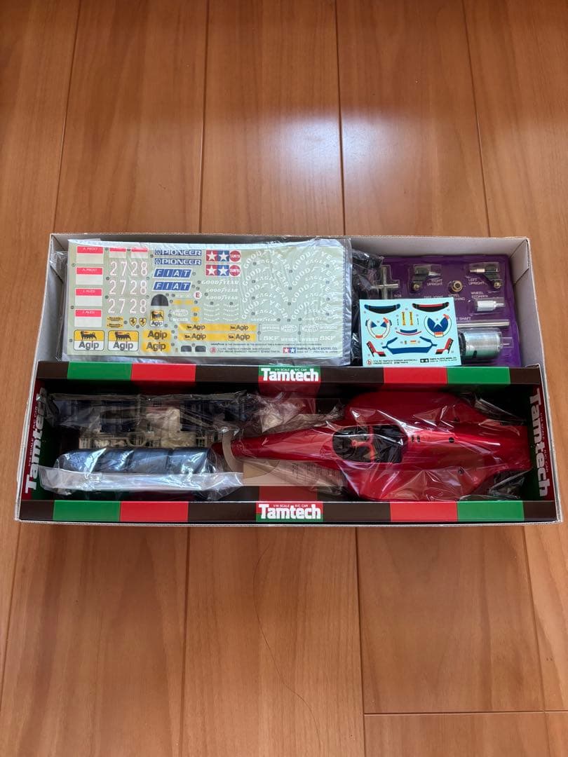 【未組立】タミヤ1/14タムテックRC フェラーリ643 キット