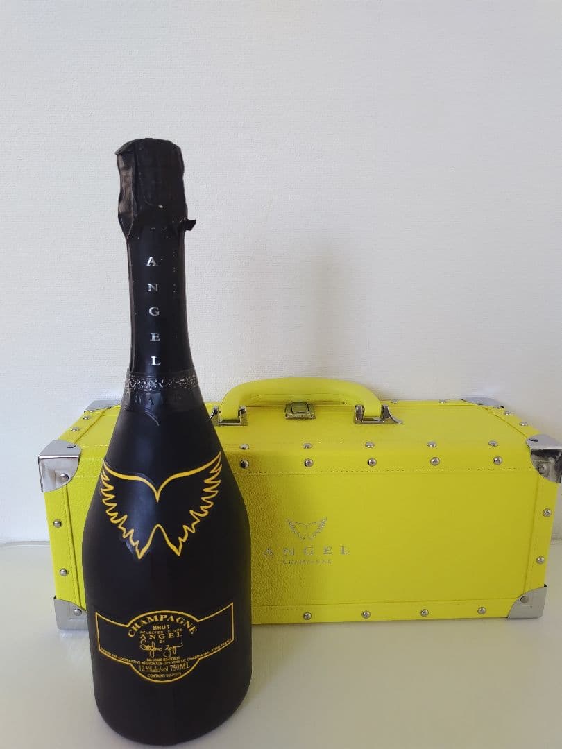 ANGEL エンジェル ブリュット ヘイロー イエロー シャンパン ケース