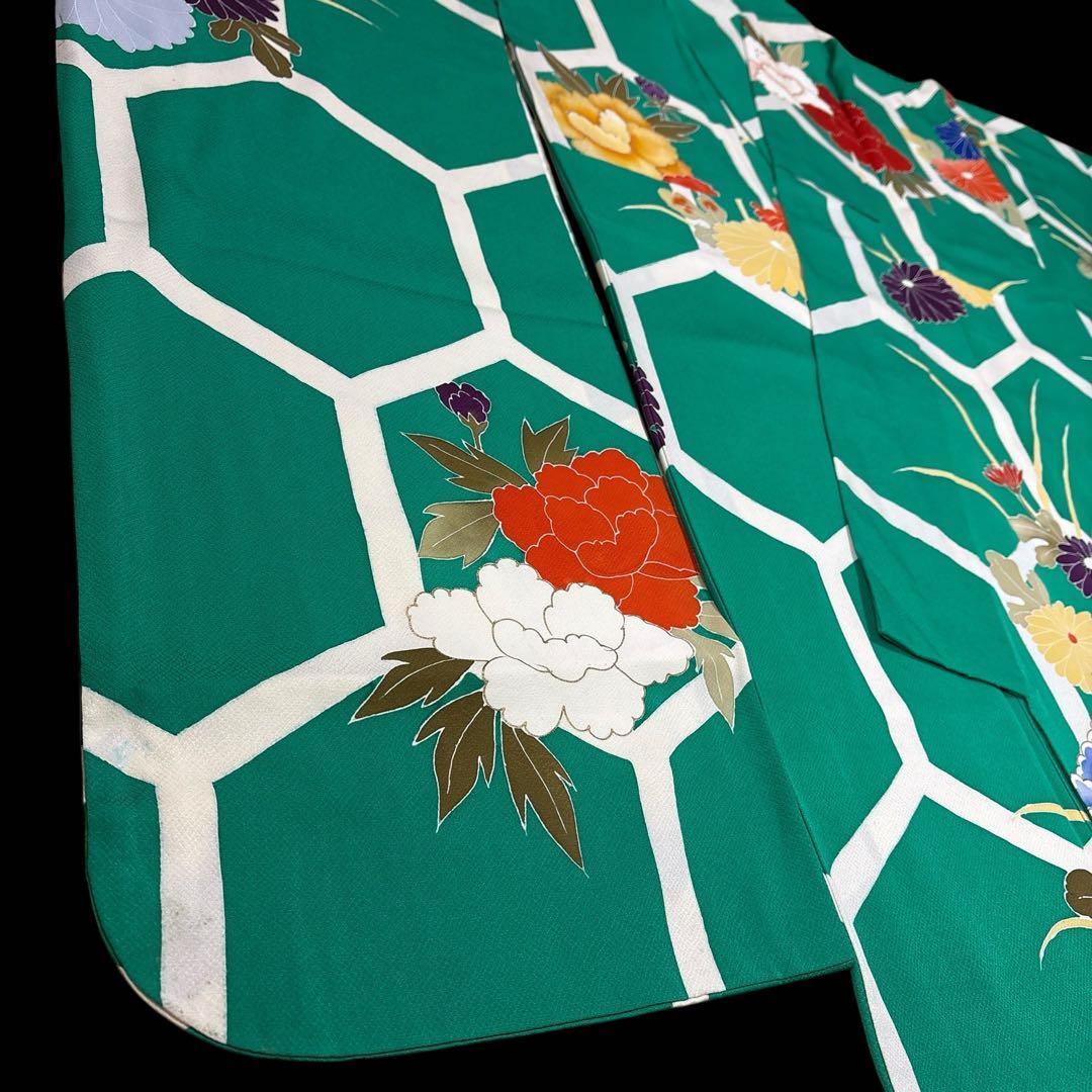 (う59) 百花ノ薫り ✦ 華やぐ大正ロマン アンティーク振袖㊗️④点セット