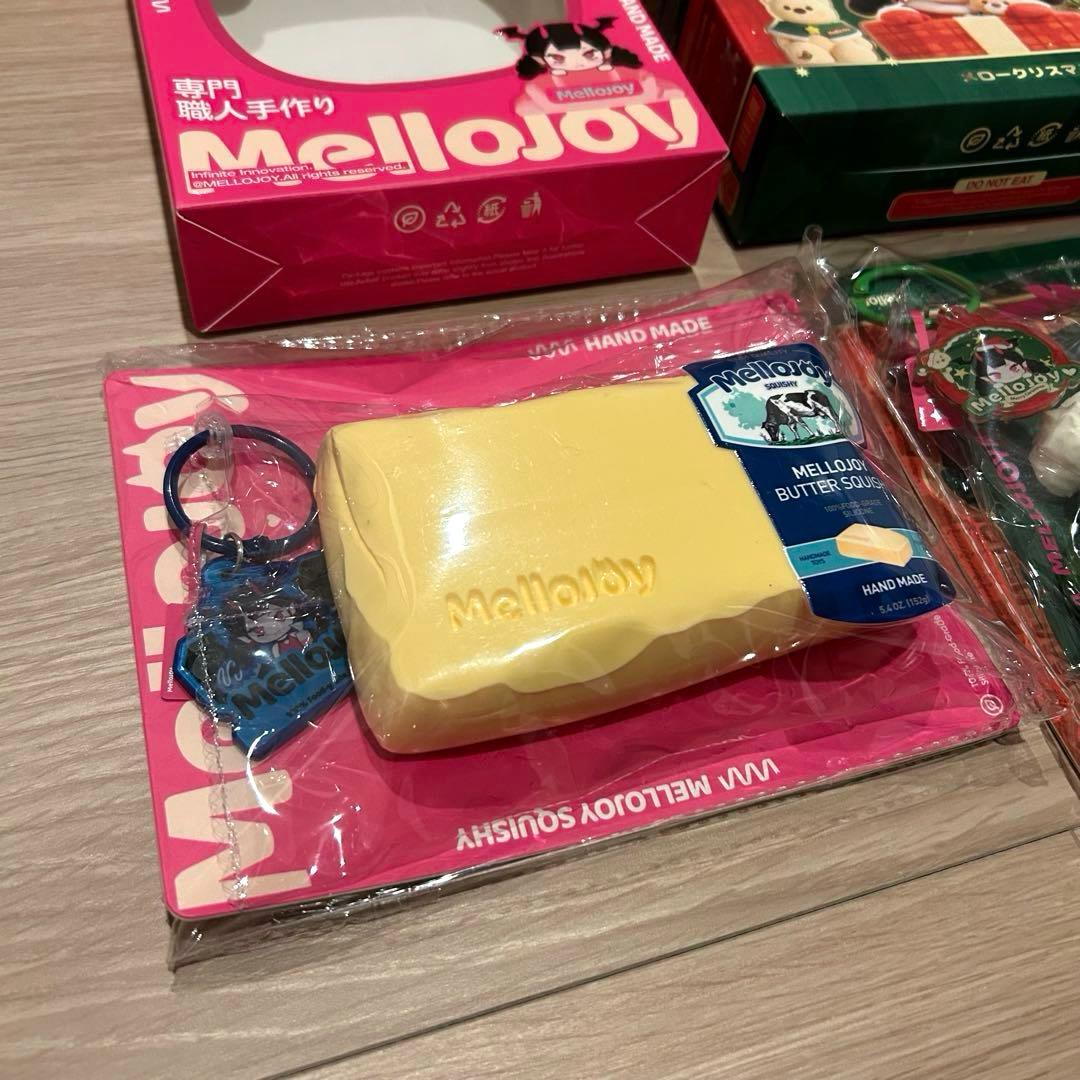 メロジョイ Mellojoy スクイーズ クリスマスパピーユキコ バター セット