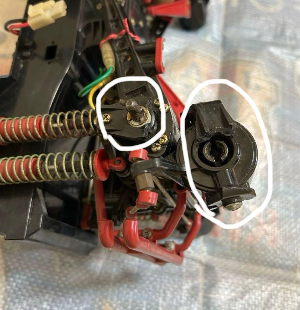 タミヤ　クラッドバスター車体とホイールのみ　ジャンク