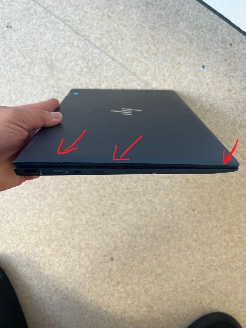 HP Dragonfly i5 8265U メモリー8GB SSD 256GB