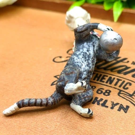 ヴィエナブロンズ コールドペイント 擬人化した猫 コック 調理師