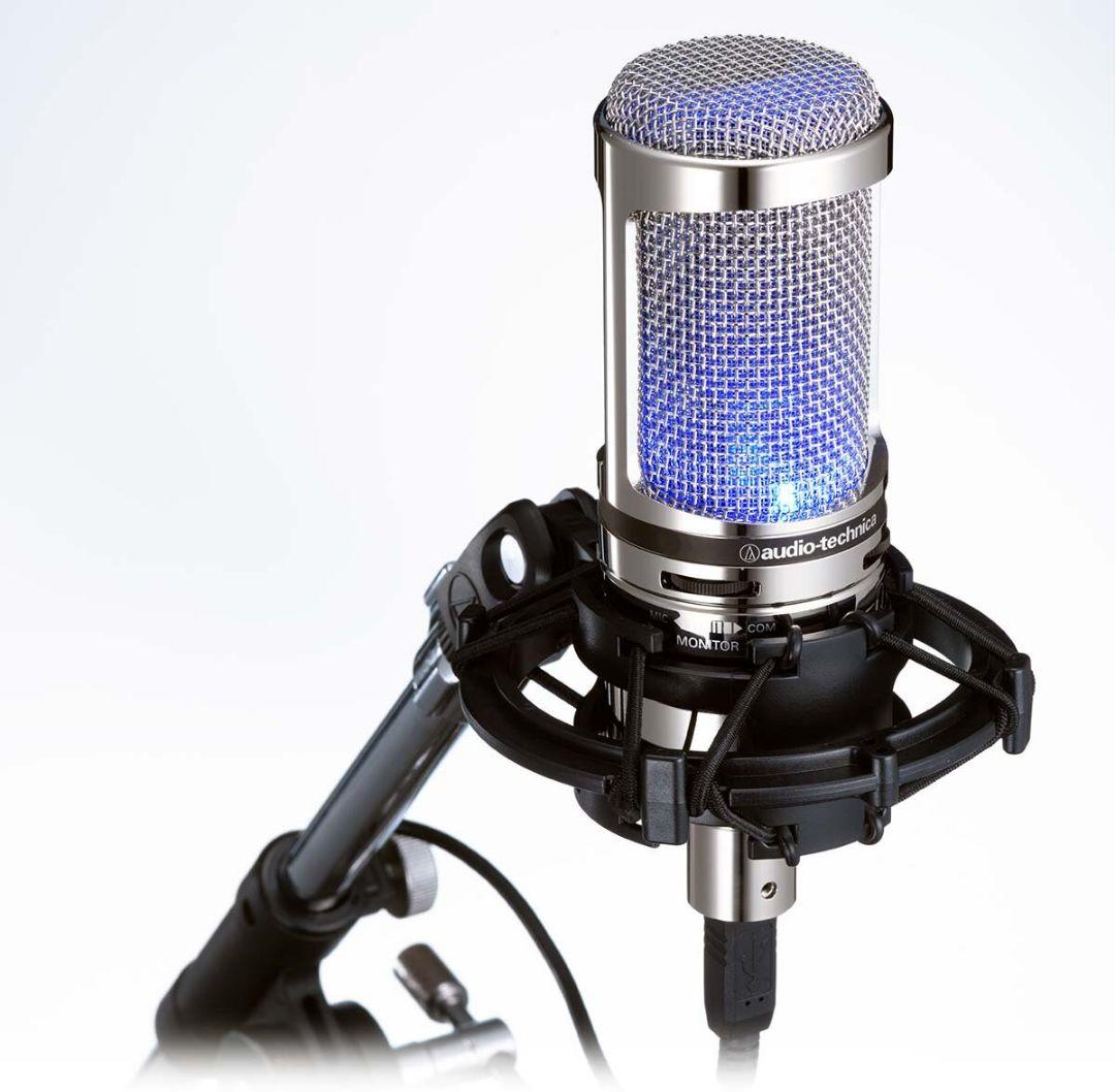 【新品未使用】audio-technica AT2020USB+V限定色シルバー