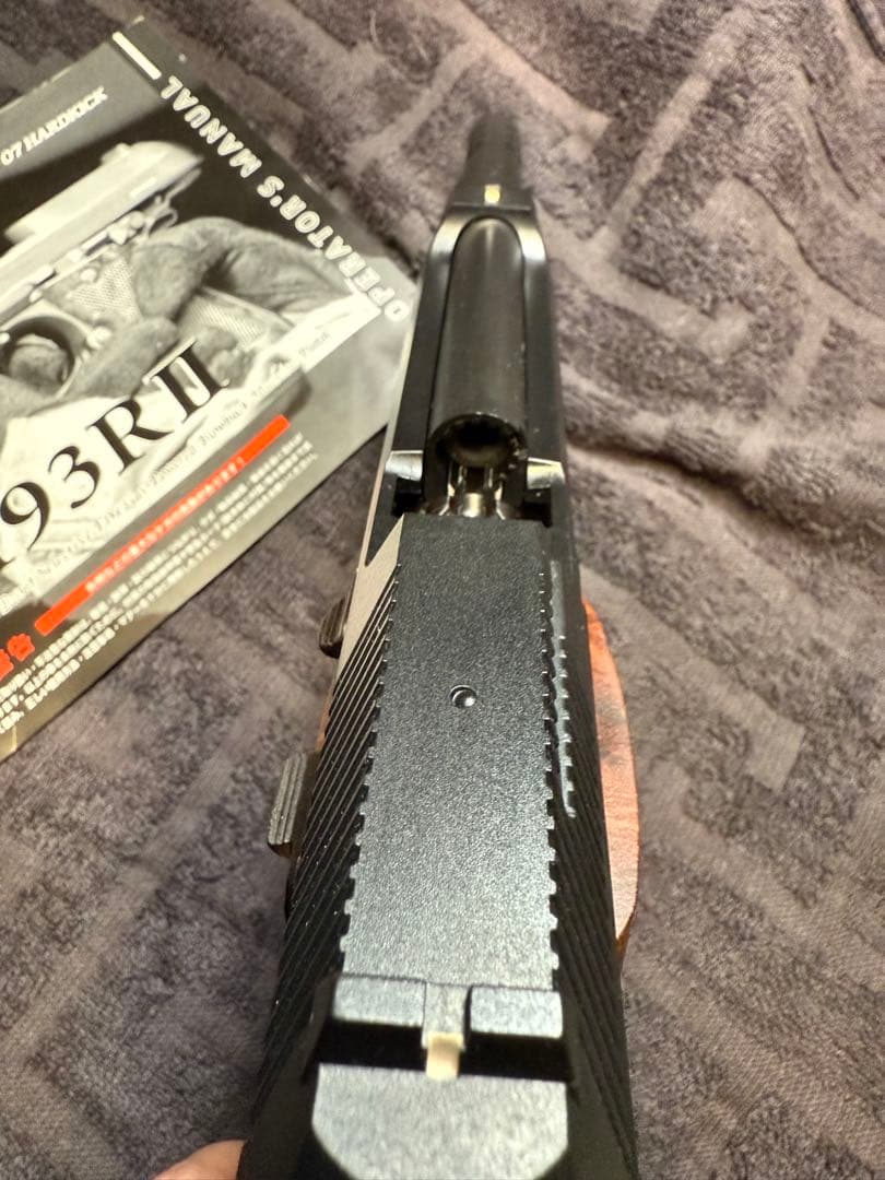 プ*作様 KSC ガスブロ M93RⅡ 1st ABS 07HARDKICK