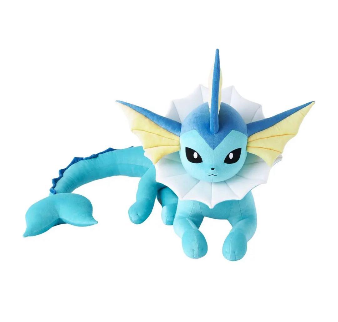 ポケモン ポケセン 等身大シャワーズ ぬいぐるみ 寝そべり