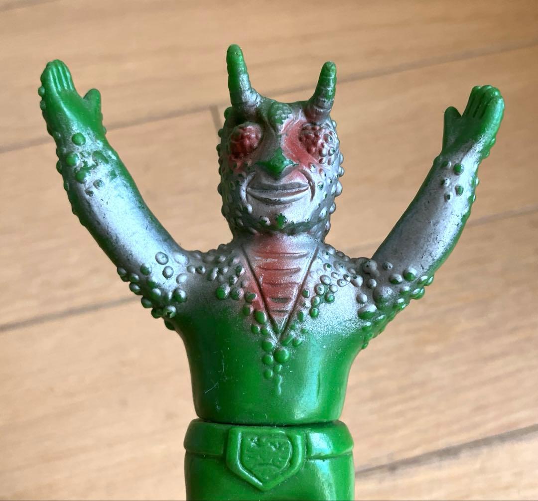 バンダイ　 仮面ライダー　カメレオン男　ミニサイズ　ソフビ　公開当時品