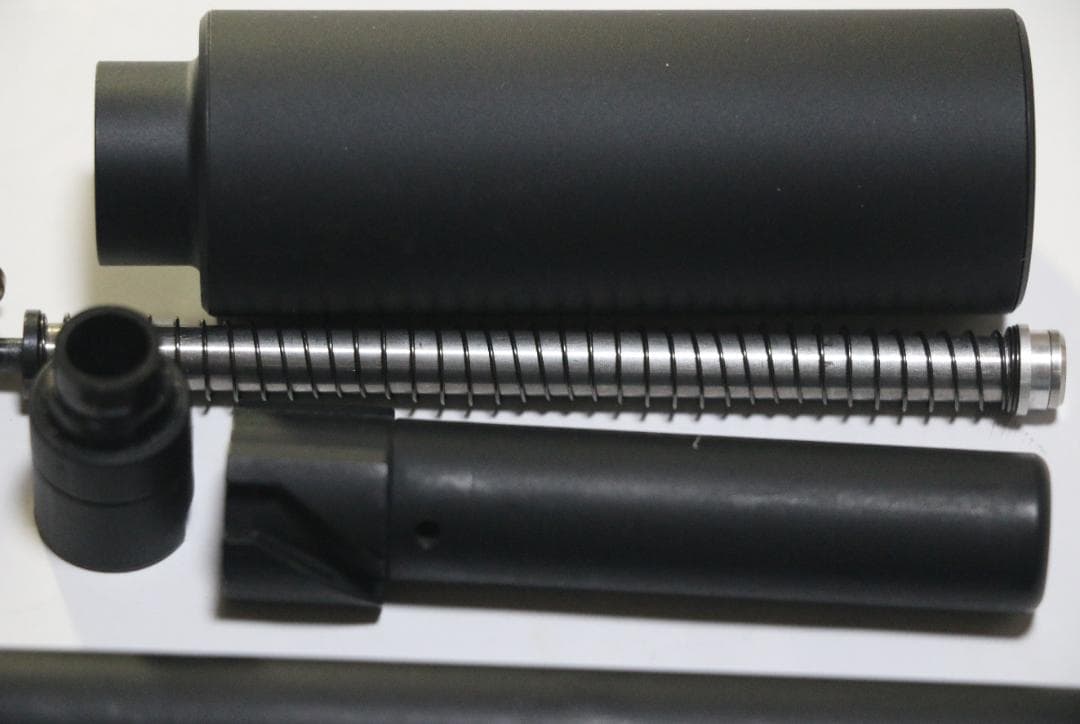 ＫＳＣ製ABS樹脂ガスガン　ベレッタ クーガーＦ　ASGK合法品　消音器セット