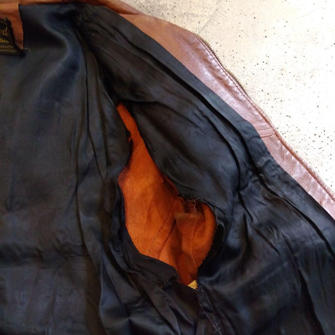 VINTAGE ヴィンテージ レザージャケット シングルライダース 本革