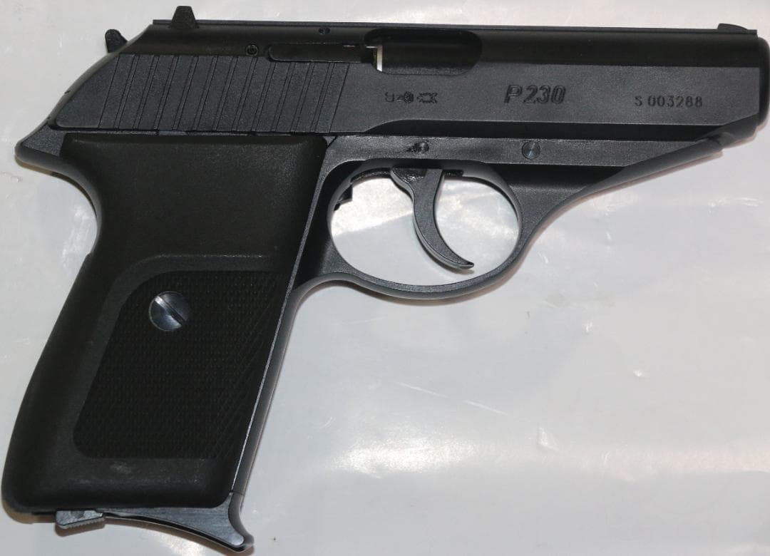 KSCコーポレーション製　ABS樹脂モデルガン SIG P230 合法品　未発火