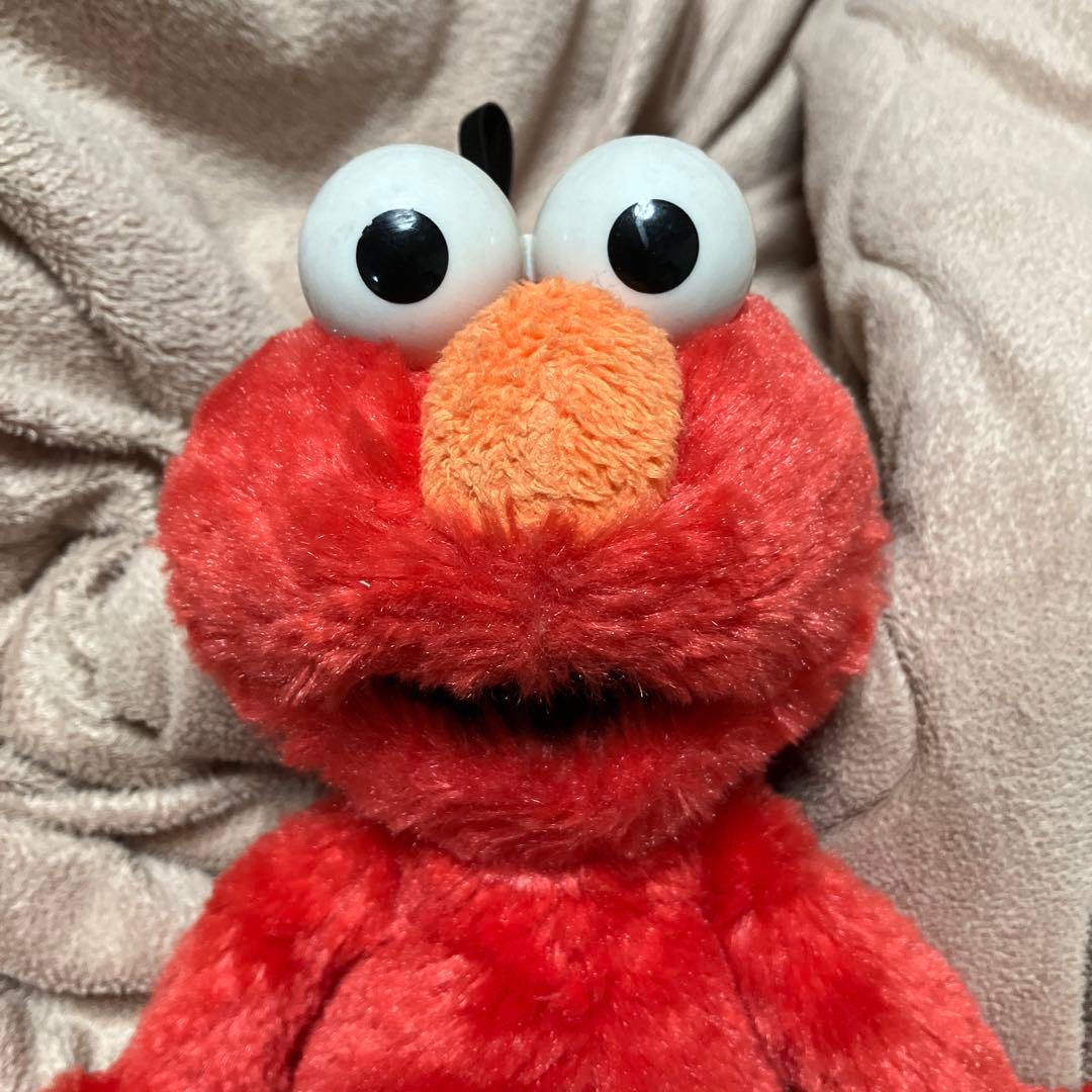 セサミストーリート エルモ 非売品ぬいぐるみ UFJパペット