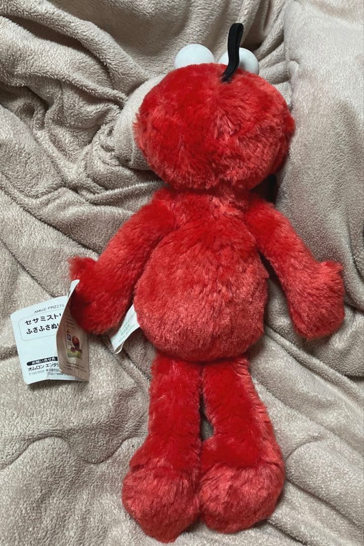 セサミストーリート エルモ 非売品ぬいぐるみ UFJパペット