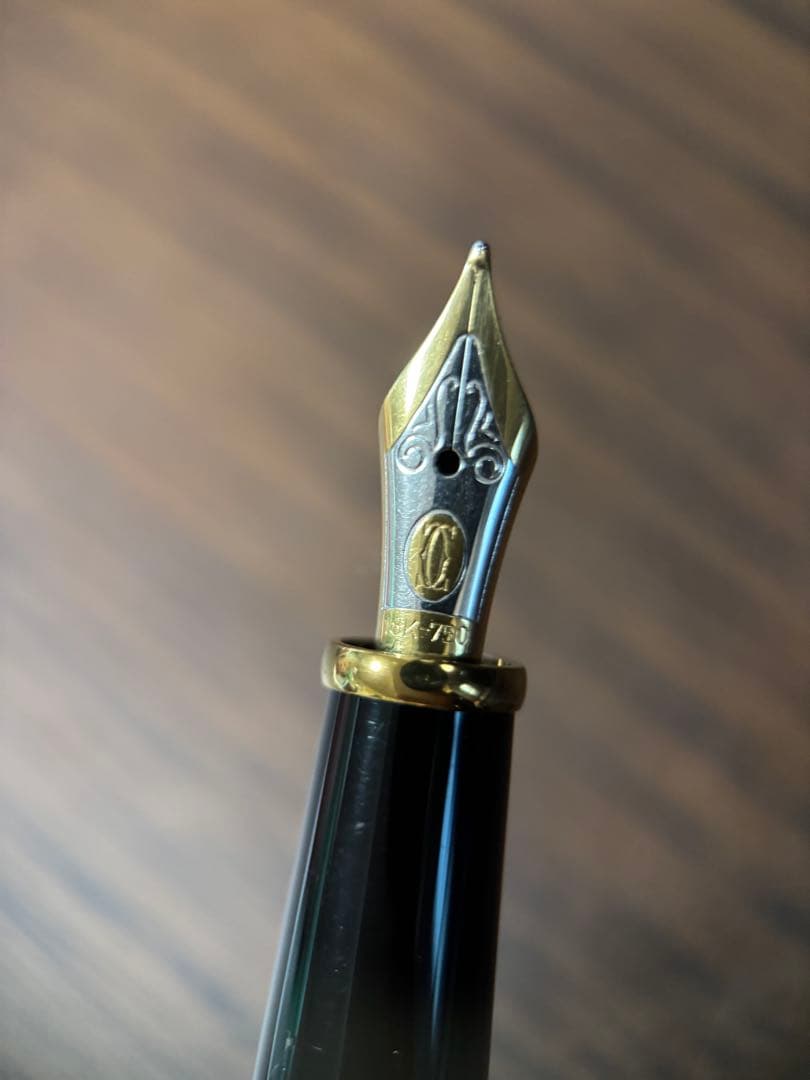 カルティエ　ディアボロ　ドゥ　カルティエ　ペン先K18