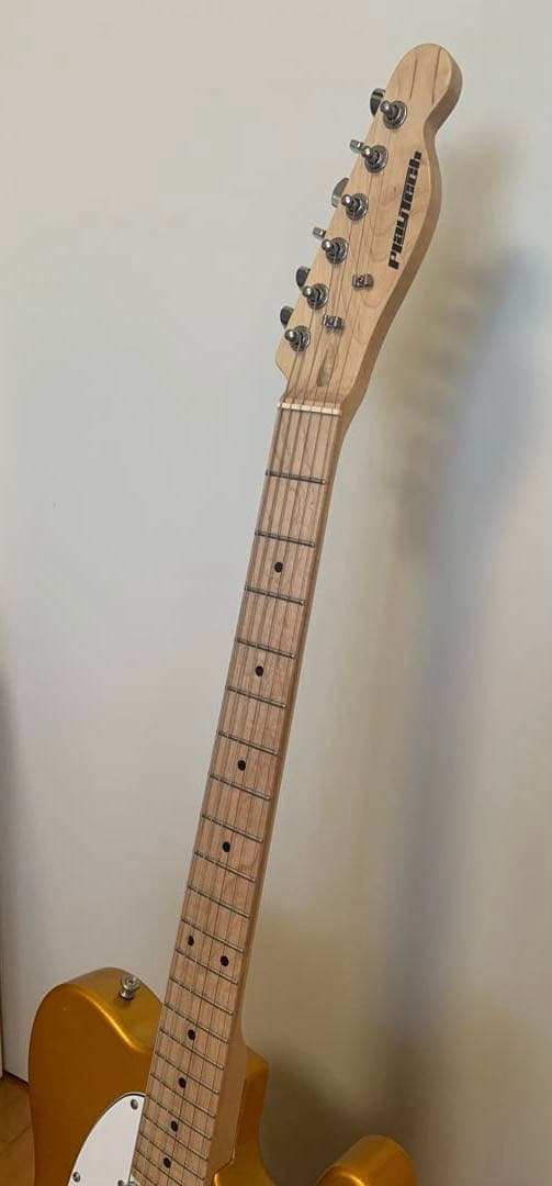 プレイテック PlayTech テレキャスター　綺麗なゴールド