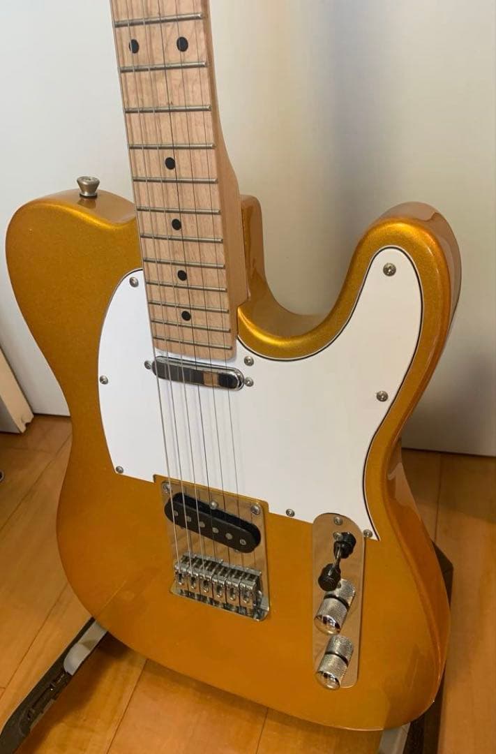 プレイテック PlayTech テレキャスター　綺麗なゴールド