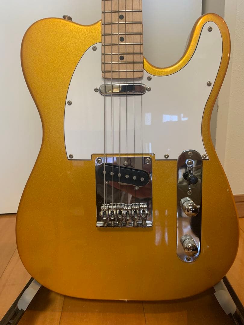 プレイテック PlayTech テレキャスター　綺麗なゴールド