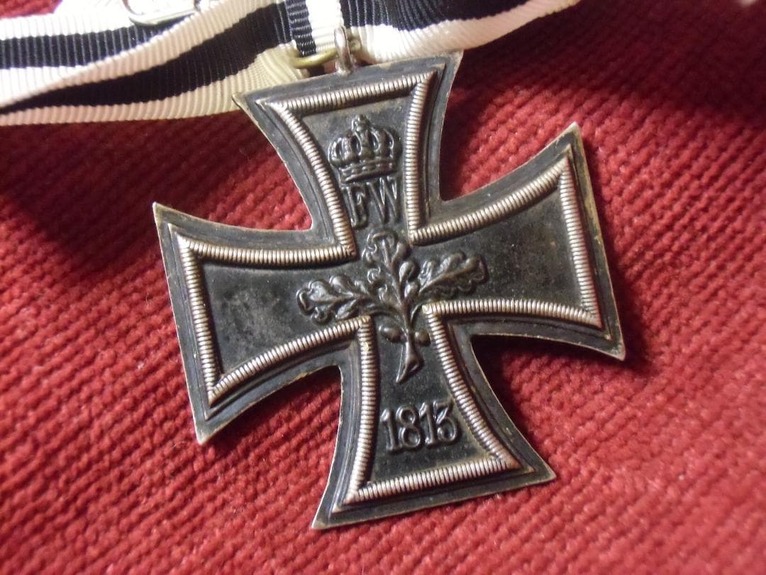 W帝政ドイツ軍/プロイセン王国＊１９１４鉄十字勲章２級＊女性用（実物）