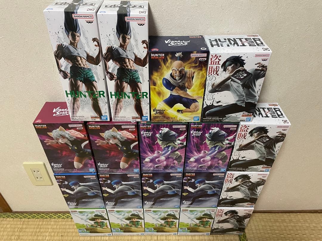 ハンターハンター VIBRATION STARS ゴン クロロ フィギュア 19