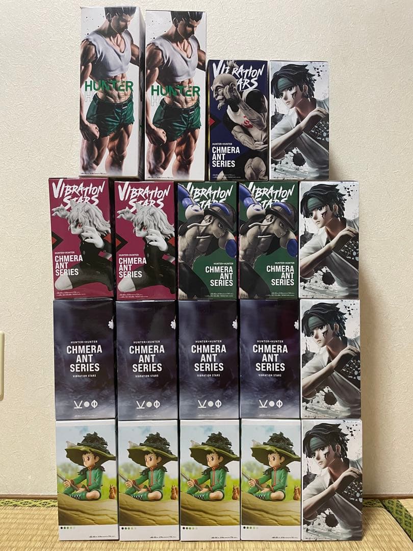 ハンターハンター VIBRATION STARS ゴン クロロ フィギュア 19