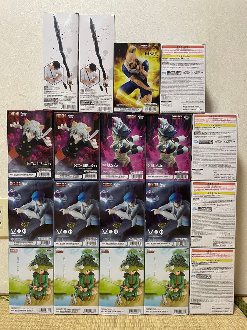 ハンターハンター VIBRATION STARS ゴン クロロ フィギュア 19