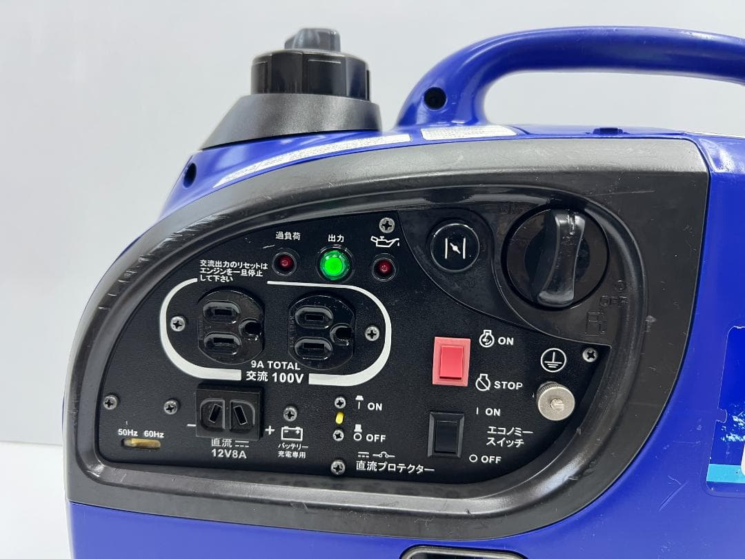 YANMAR ヤンマー インバーター発電機 G900IS 動作良好 ♪ 1116