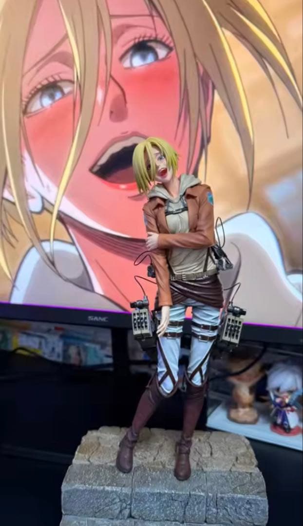 28cm 進撃の巨人 アニ・レオンハート ガレージキット フィギュア