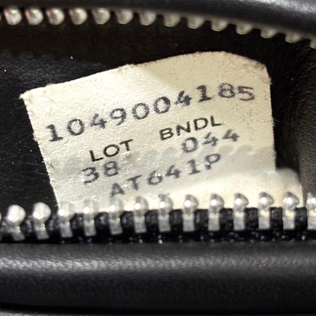 ショット シングル ライダースジャケット 38 レザー ブラック AT641P