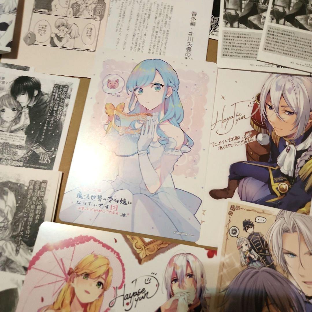 魔法世界の受付嬢になりたいです 2巻 特典 指輪の選んだ婚約者 ビジュアルボード