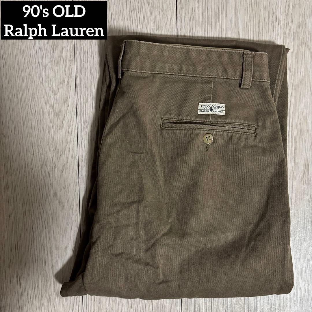 90sラルフローレンPOLO CHINO ANDREW PANTポロチノパンツ
