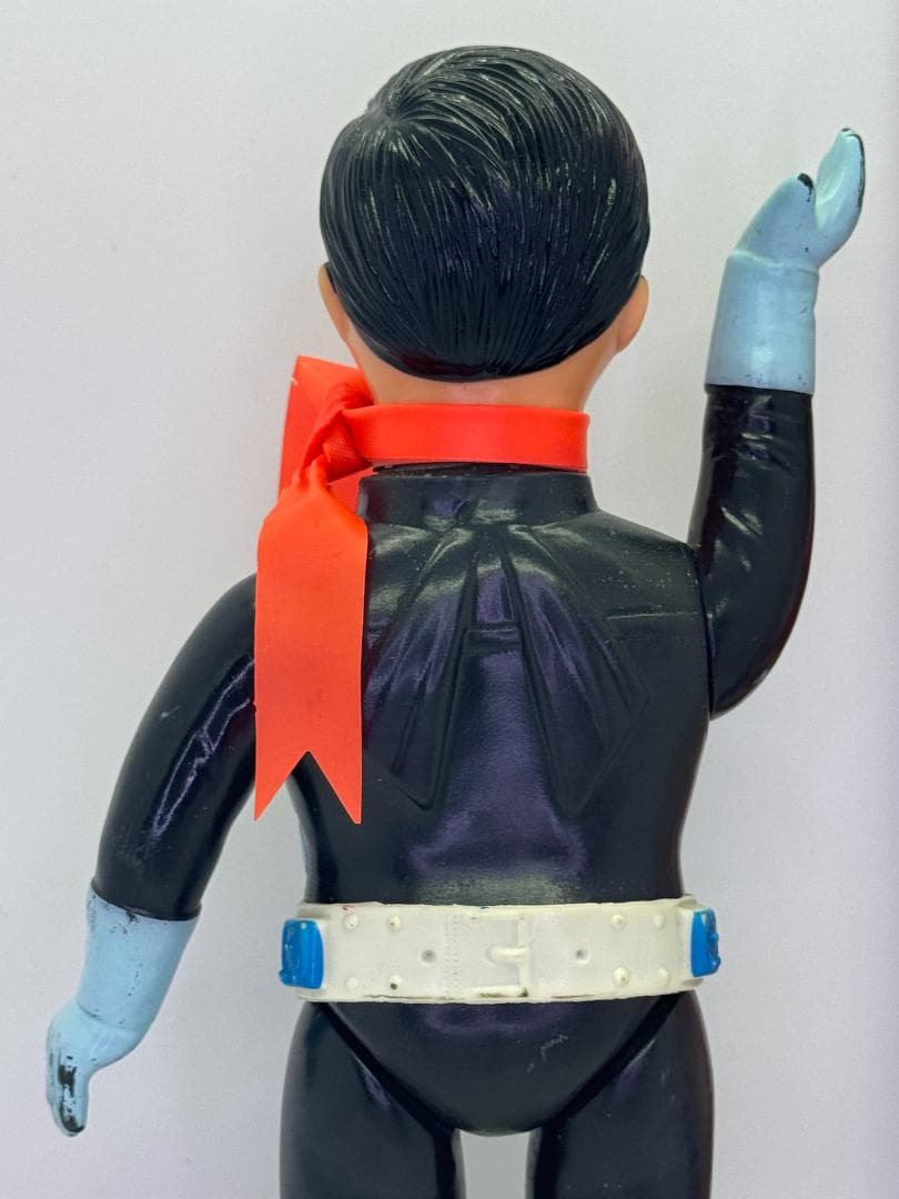 当時物　仮面ライダー　フィギュア　ソフビ　旧バンダイ　面取れ　70年代