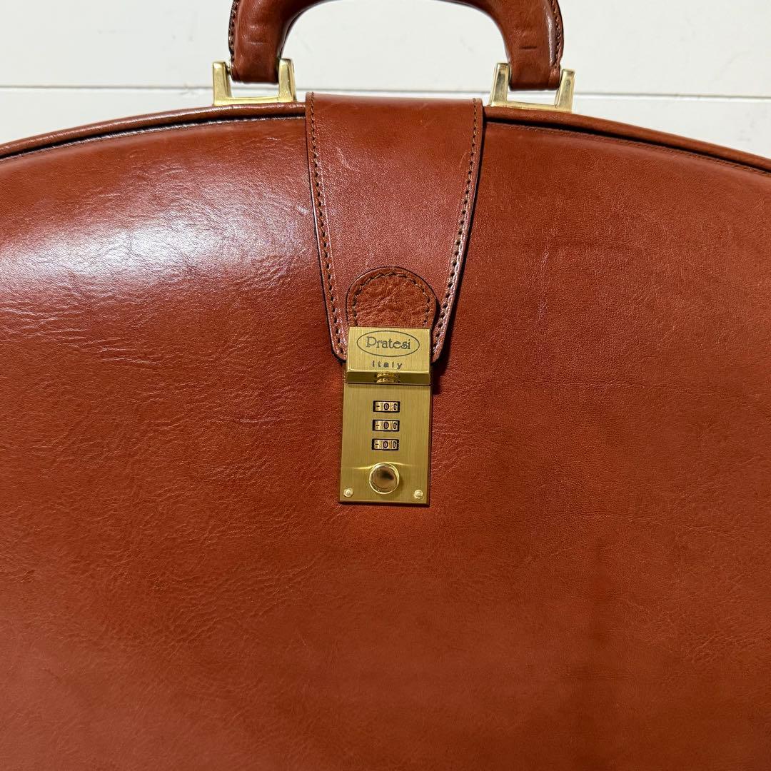 ⭐️美品⭐️　プラテージ　ビジネスバッグ　ダレスバッグ　ドクターバッグ　茶