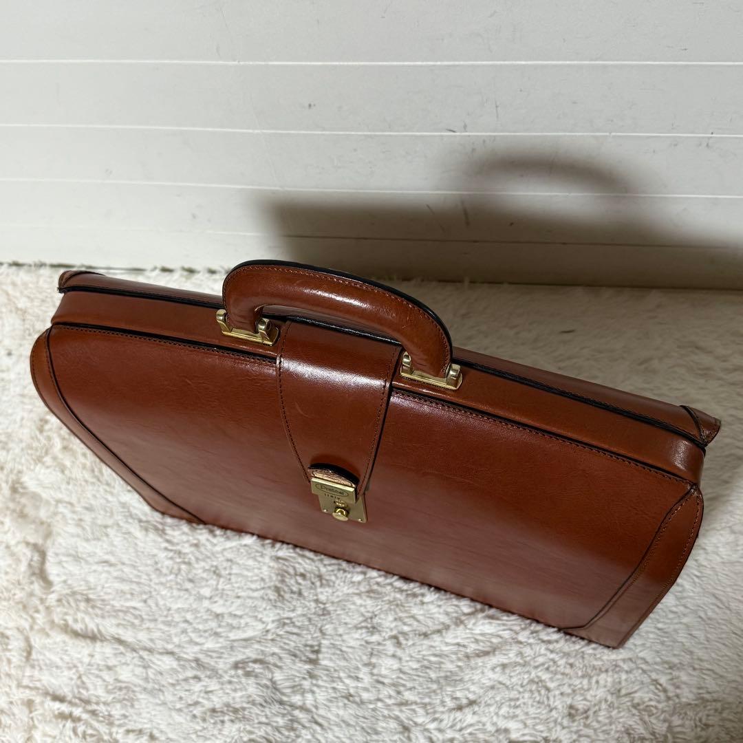 ⭐️美品⭐️　プラテージ　ビジネスバッグ　ダレスバッグ　ドクターバッグ　茶