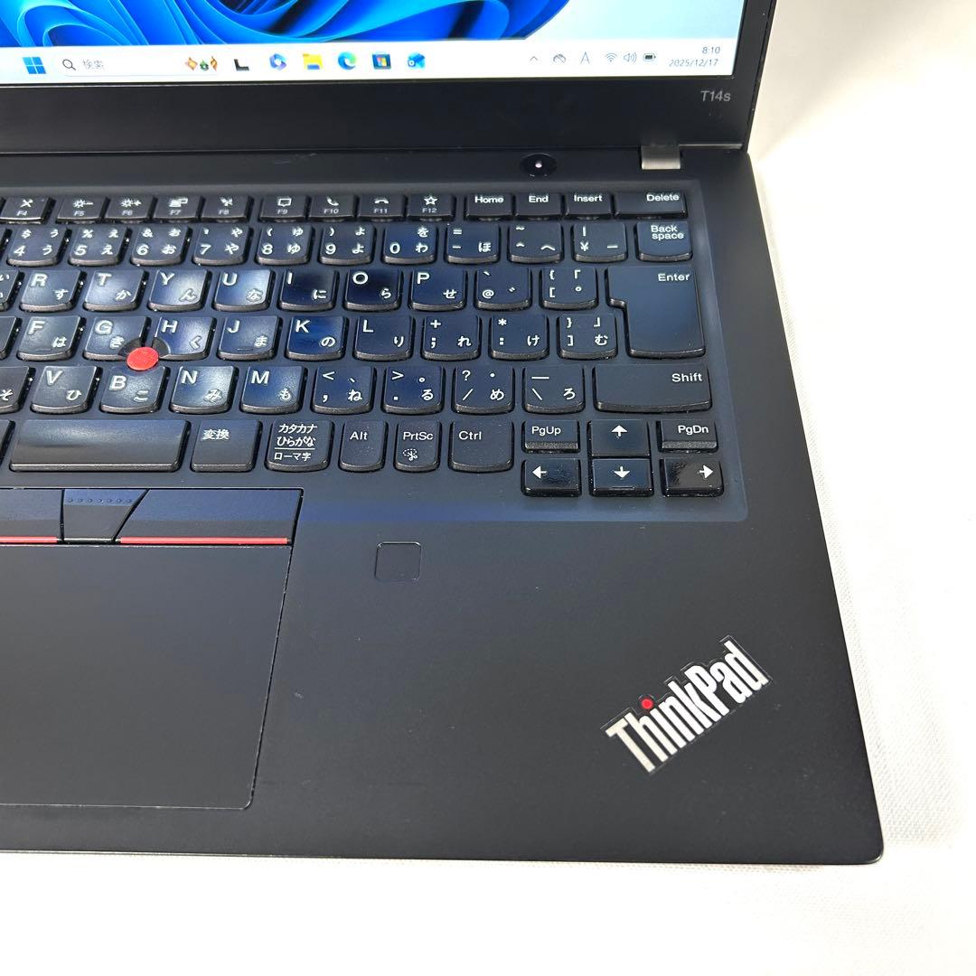 Lenovo ThinkPad T14s i5 256GB Office 14型