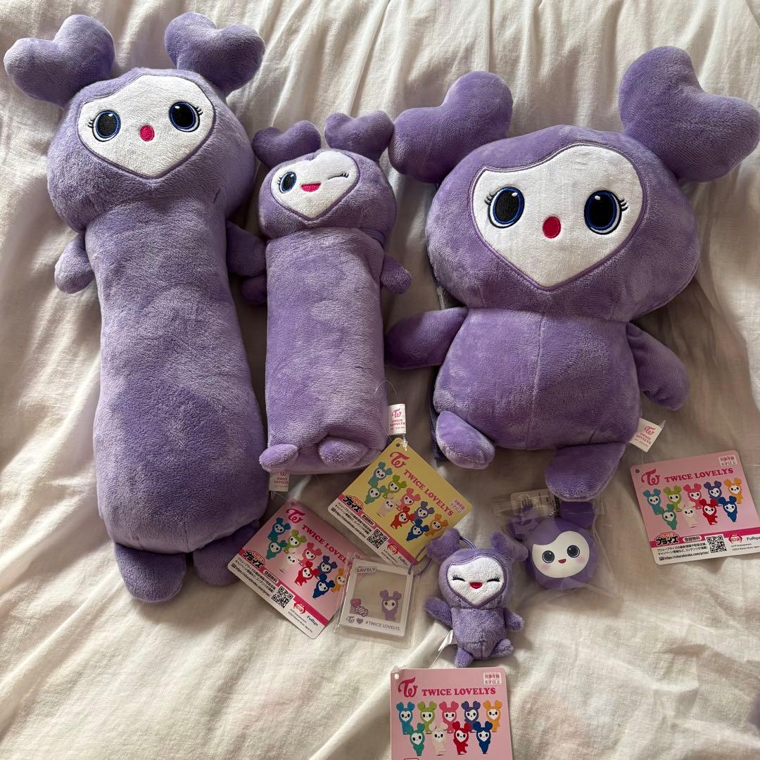 TWICE×GIGO限定ぬいぐるみ サナ サブリー5点セット
