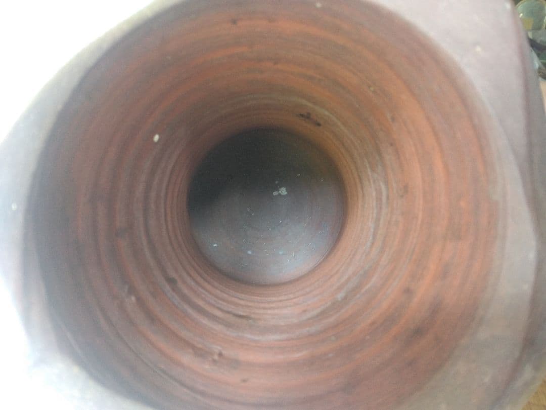 備前焼 興楽園 長十郎友敬 花器