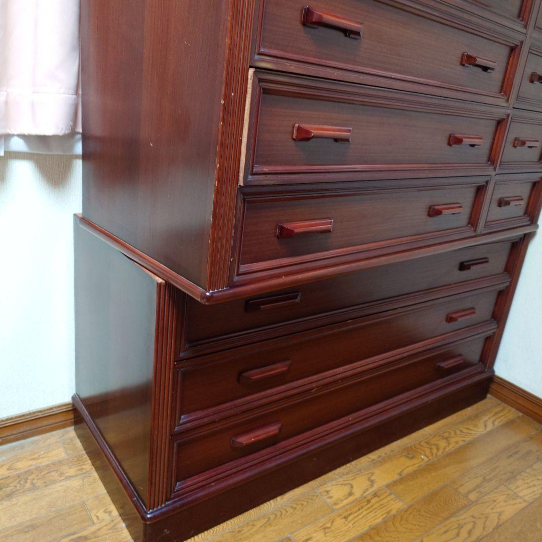 専用アンティーク　洋服タンス　7段　セパレート　下4段