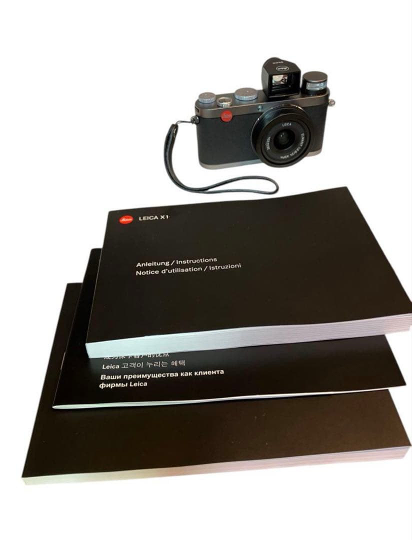 最終値下げ　【極上美品】Leica X1 スチールグレー