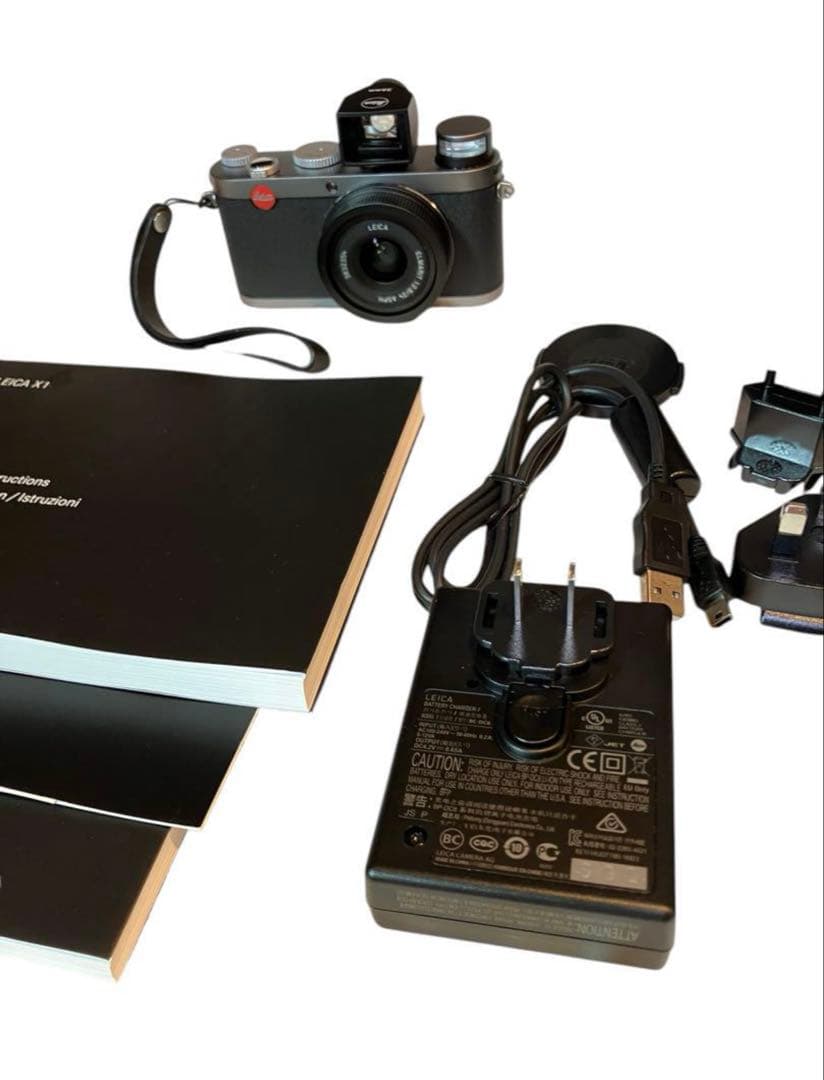 最終値下げ　【極上美品】Leica X1 スチールグレー