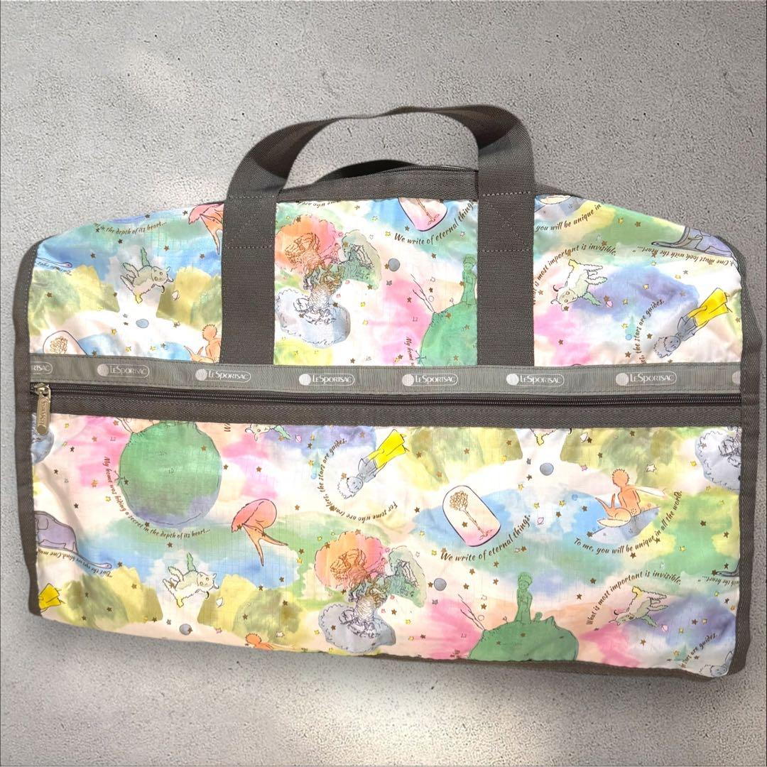 未使用級✨LeSportsac 星の王子さま ボストンバッグ ポーチ コラボ