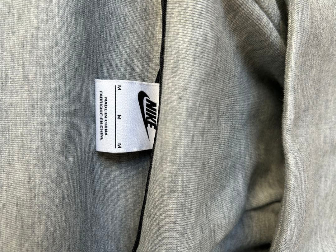 Nike フルジップ フード付きパーカー グレー