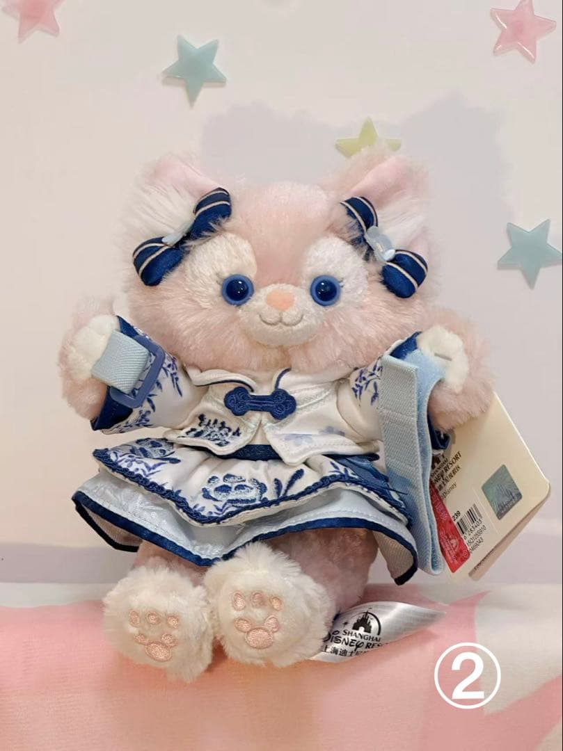 お顔厳選　上海ディズニー　青花　リーナベル　ぬいぐるみss