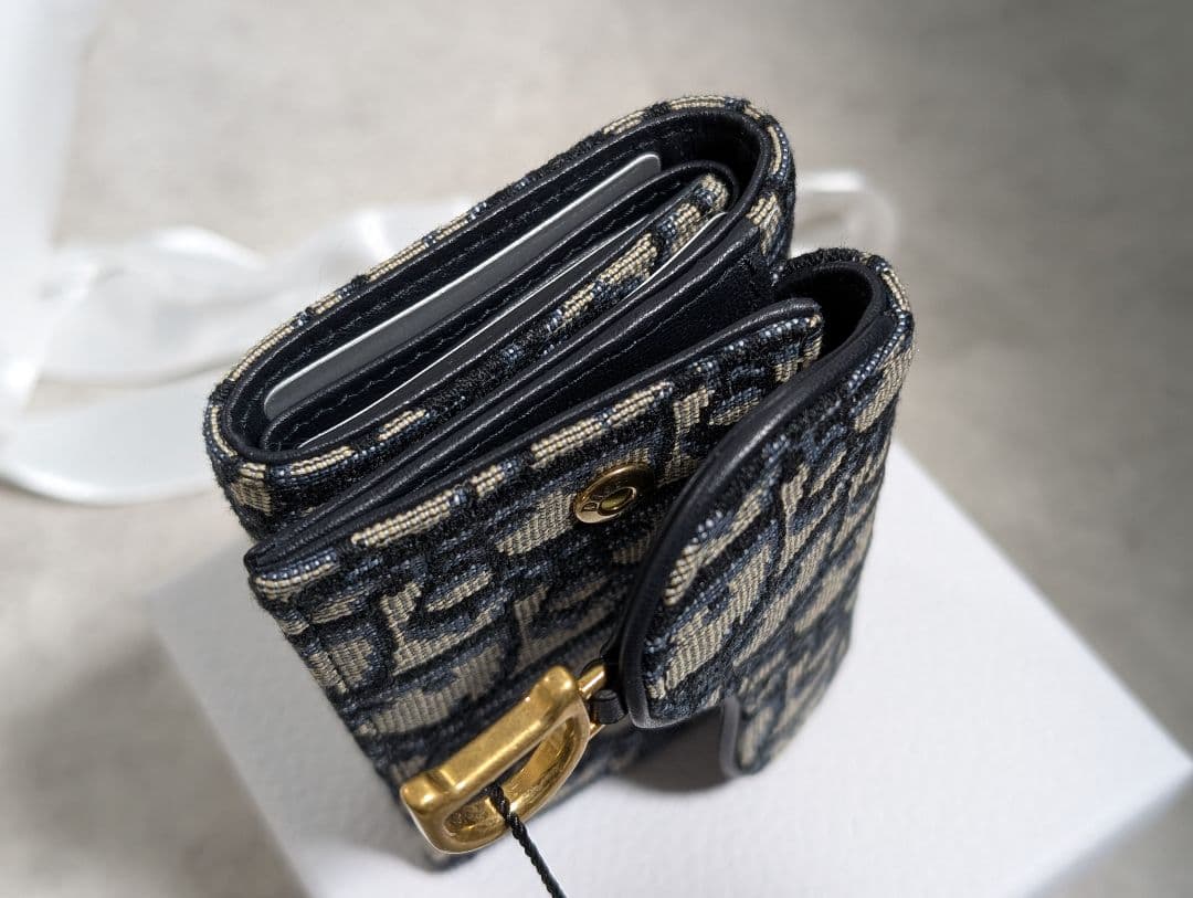 【Dior】Saddle コンパクトウォレット