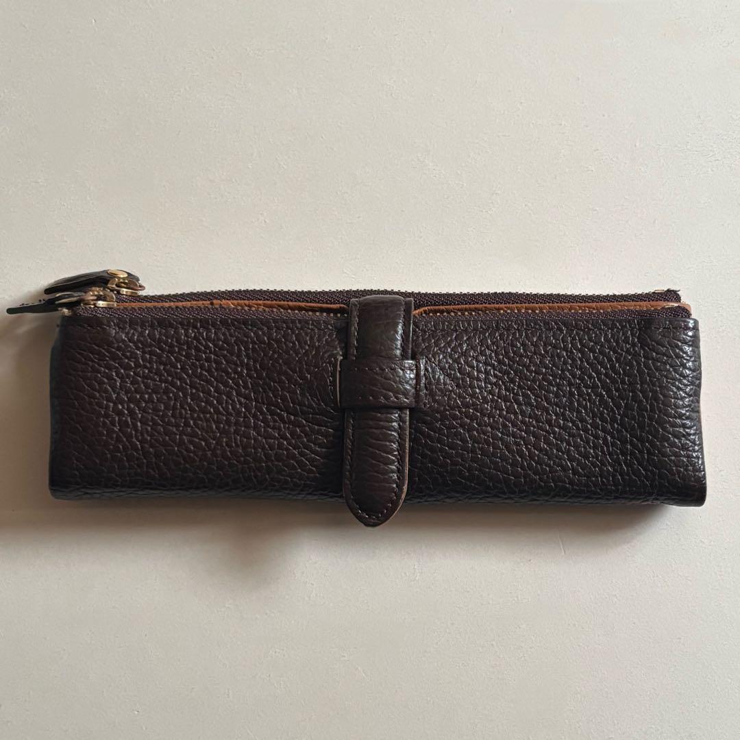 C COMPANY ルポペンケース ダークブラウン