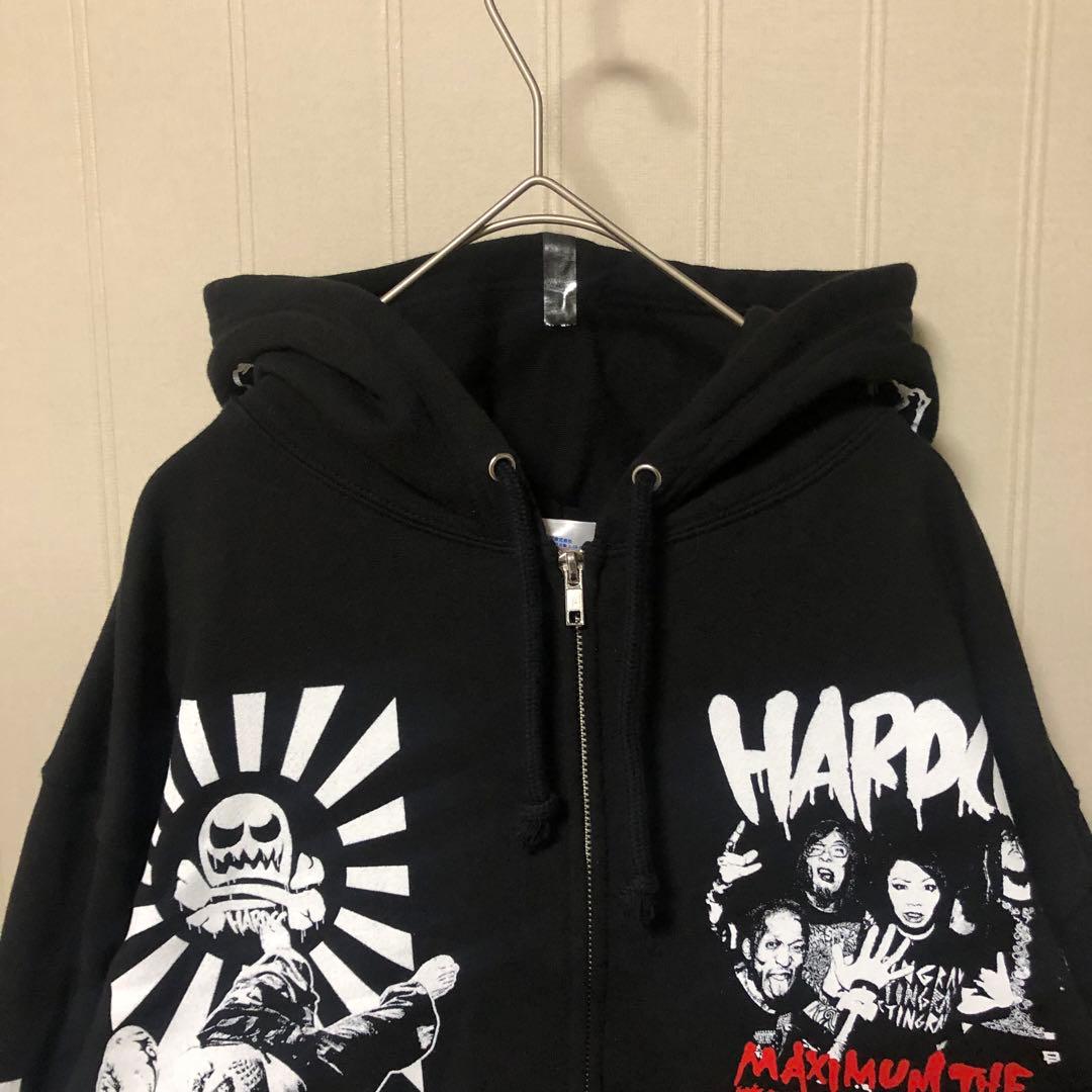 マキシマム ザ ホルモン × ハードコアチョコレート ヘドバン大虐殺 パーカー