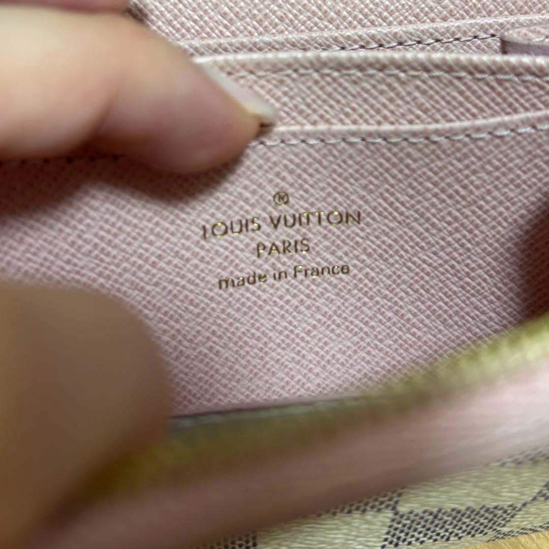 ルイヴィトン ダミエアズール　ジッピー　ケース　パース